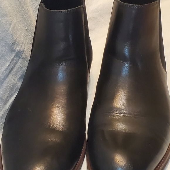 Joseph Abboud Black Chelsea Dress Boots, Size 11.5 - Picture 2 of 5